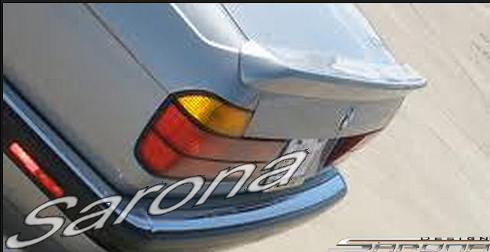 Custom BMW 7 Series  Sedan Trunk Wing (1988 - 1994) - $299.00 (Part #BM-085-TW)